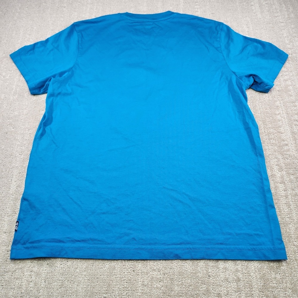 Psycho Bunny Shirt Men 6 Jordan Mesh Tee Blue Pima Cotton Wealth NEW - Picture 8 of 12
